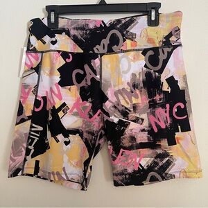 Calvin Klein Women's Graphic NYC Biker Shorts Size XX-Large